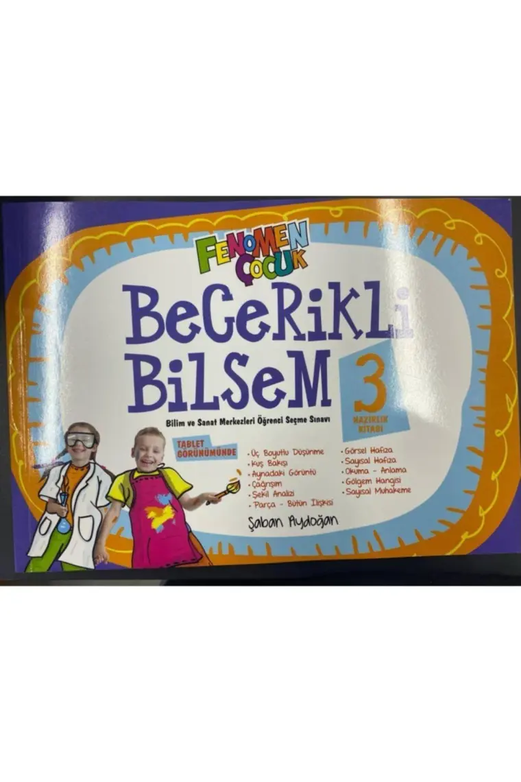 Fenomen Çocuk 2026 3. Sınıf Becerikli Bilsem Hazırlık Kitabı Güncel Müfredat