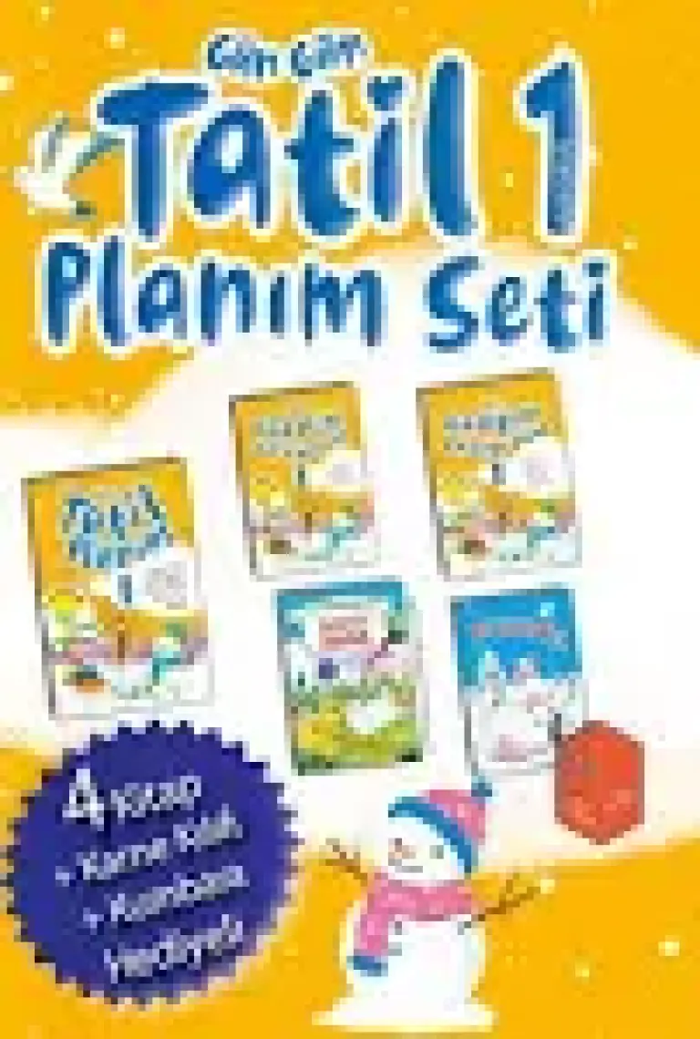 Damla Yayınevi 1. Sınıf Gün Gün Tatil Planım Seti