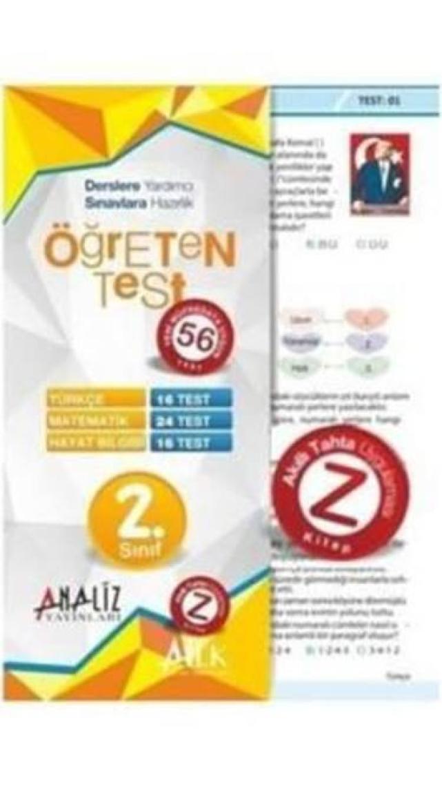 Analiz Yayınları 2.Sınıf Yaprak Test