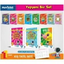 Mavitikli Yayıncılık 1. Sınıf Dört Dörtlük Tatil Kitabı