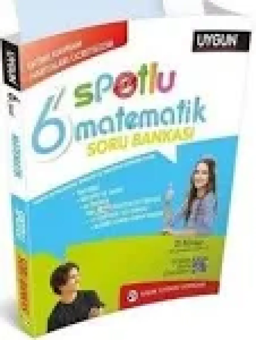 Sadık Uygun Yayınları 6. Sınıf Yeni Spotlu Matematik Soru Bankası + Kavram Haritaları