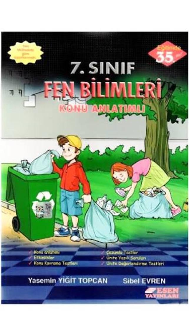 Esen Yayınları 7. Sınıf Fen Bilimleri Konu Anlatımlı