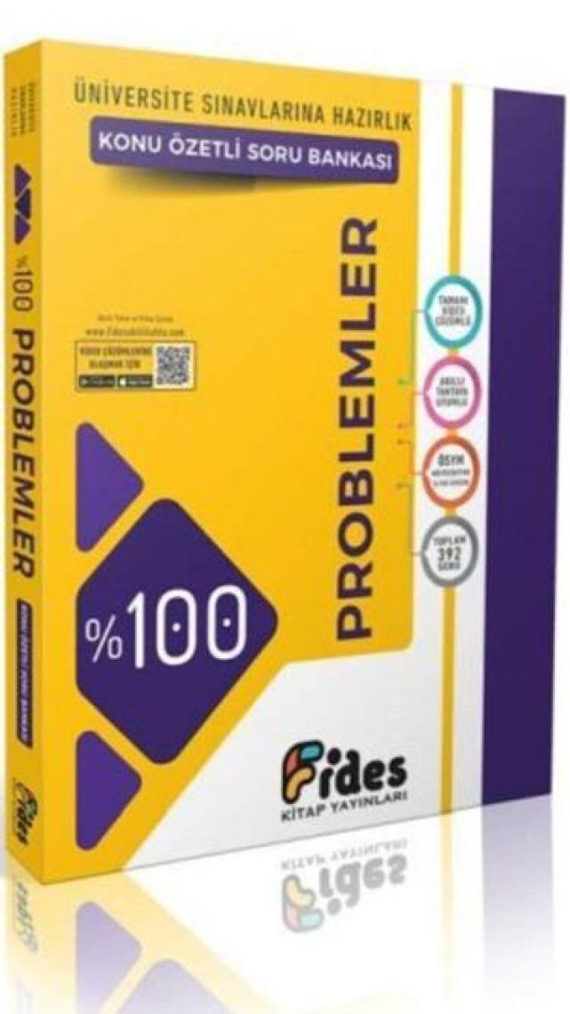 Fides %100 ÖSYM Soru Tipleriyle Problemler Konu Özetli Soru Bankası