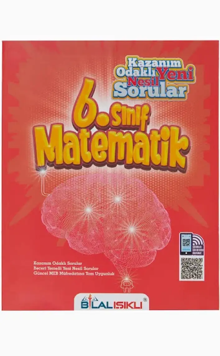Bilal Işıklı Yayınları 6. Sınıf Matematik Kazanım Odaklı Soru Bankası