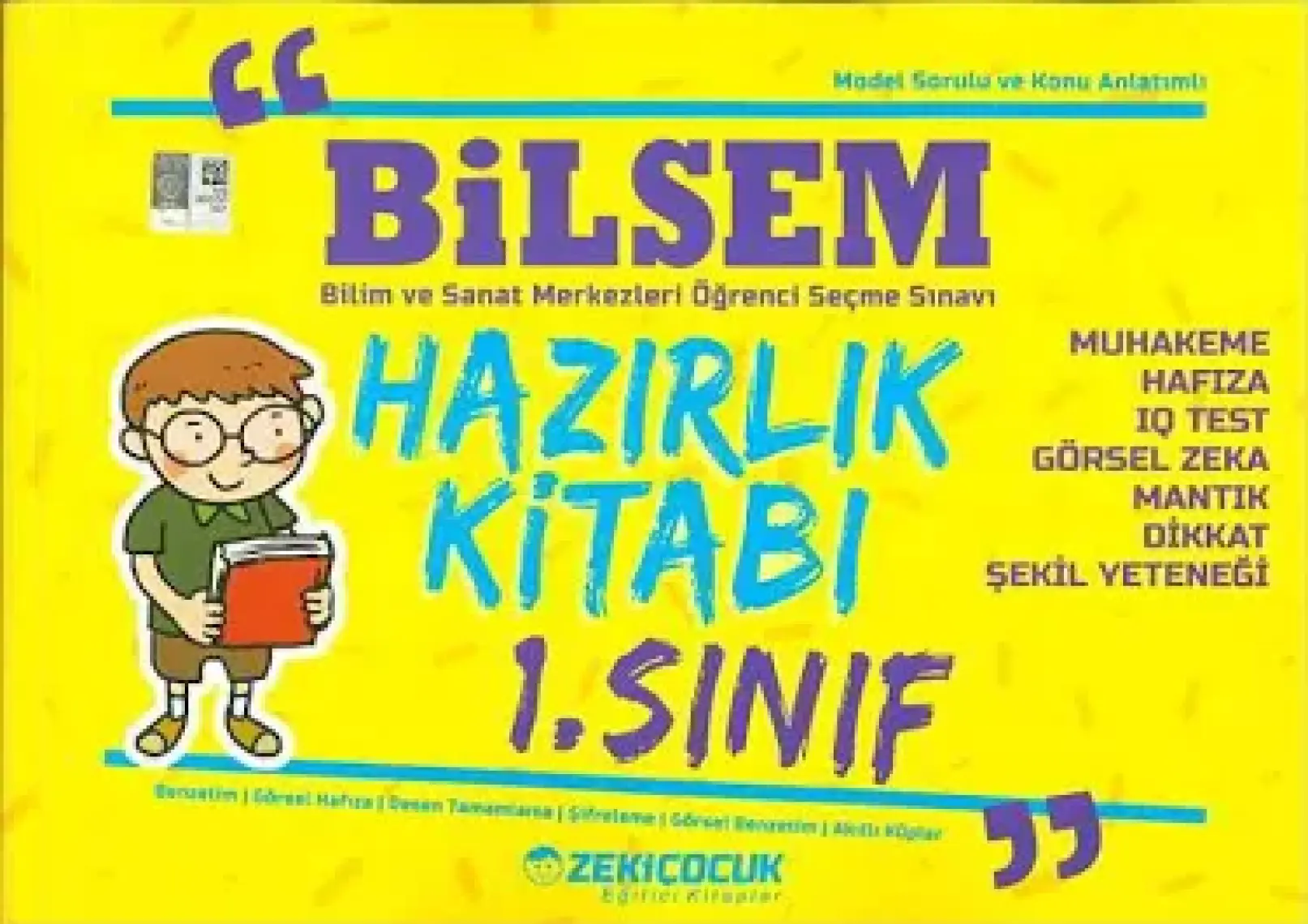 Örnek Akademi Yayınları Bilsem 1. Sınıf Hazırlık Kitabı Zeki Çocuk Eğitici Kitaplar