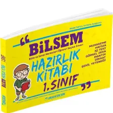 Örnek Akademi Yayınları Bilsem 1. Sınıf Hazırlık Kitabı Zeki Çocuk Eğitici Kitaplar
