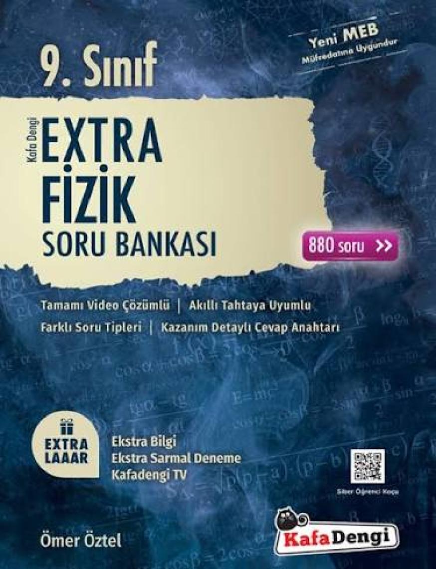 Kafa Dengi Yayınları 9.Sınıf Extra Fizik Soru Bankası