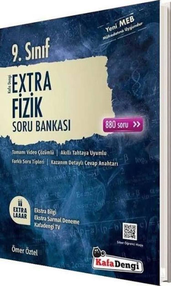 Kafa Dengi Yayınları 9.Sınıf Extra Fizik Soru Bankası