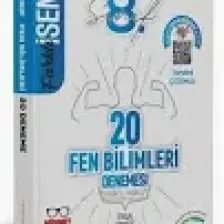 İSEM Yayıncılık 2021 LGS Farklı 8. Sınıf Fen Bilgisi 20'li Sarmal Deneme