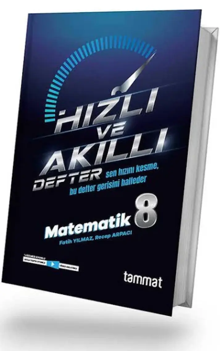 Tammat Yayıncılık Tammat Yayınları Lgs Matematik  Hızlı ve Akıllı Defter