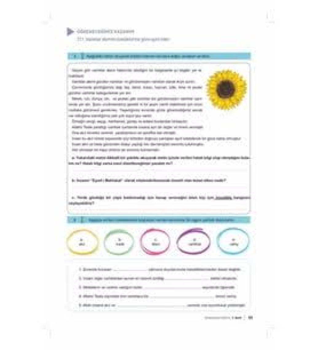 Eker Test Yayınları Arı Yayıncılık 7. Sınıf Dinlediren Defter