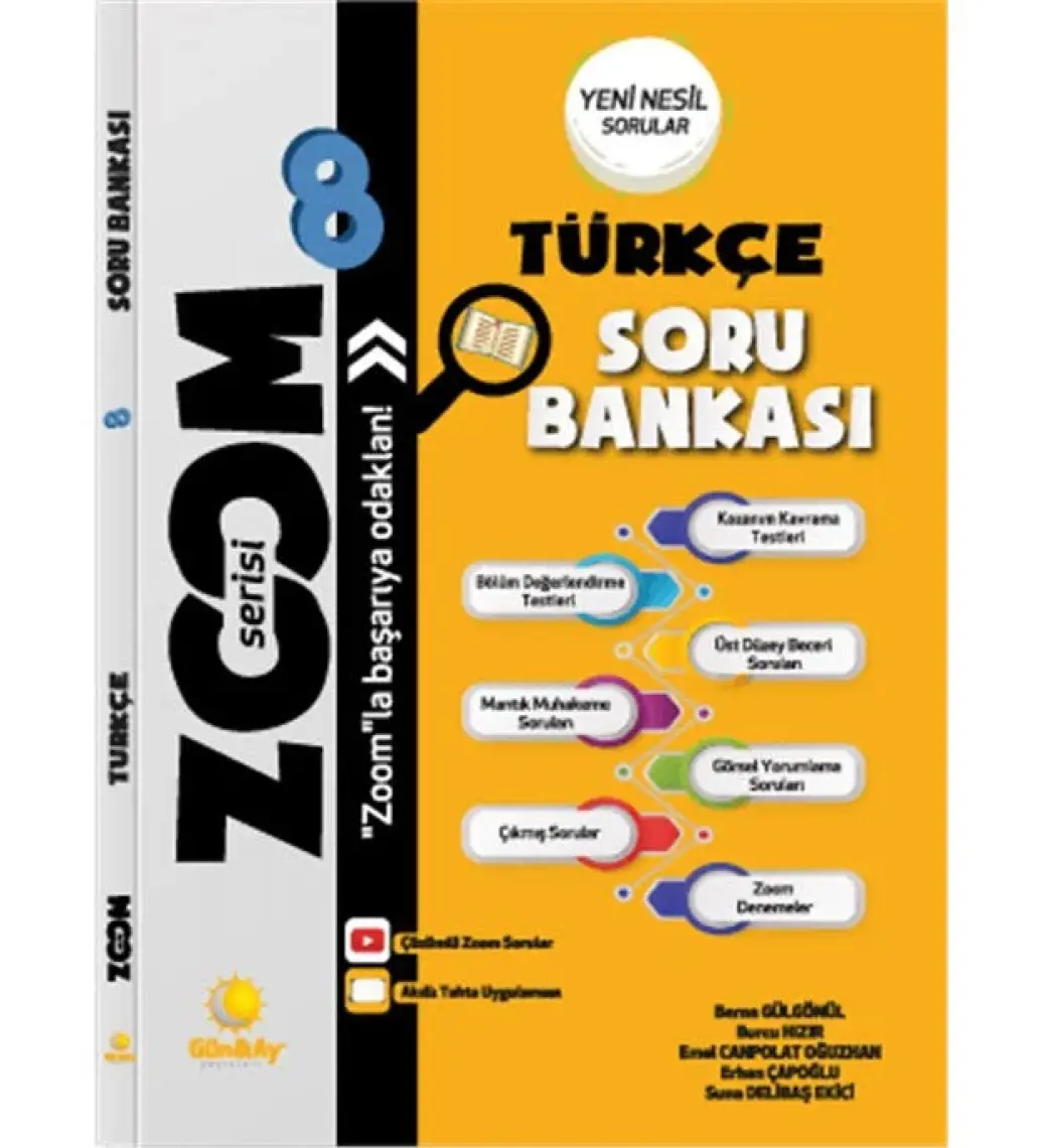 Günay Yayınları Gün&Ay Yayınları 8. Sınıf Bumerang Etkinlikli Türkçe