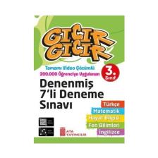 3. Sınıf Gıcır Gıcır Tüm Dersler Denenmiş 7'li Deneme Sınavı
