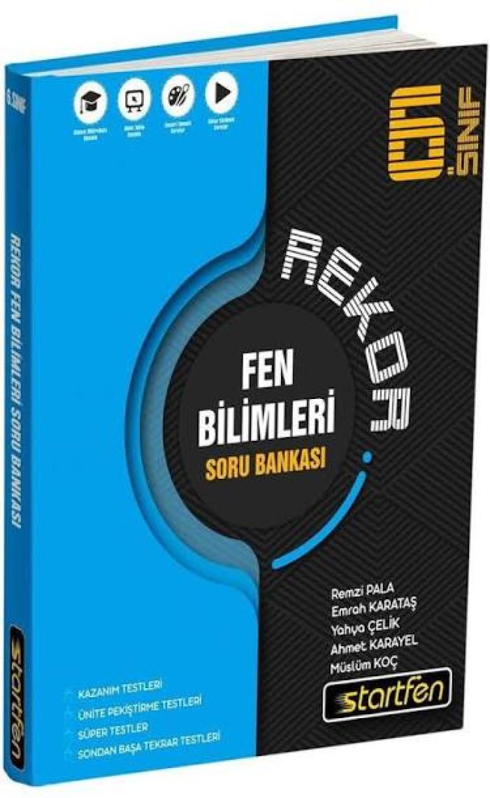 Startfen Yayınları 6. Sınıf Fen Rekor Soru Bankası
