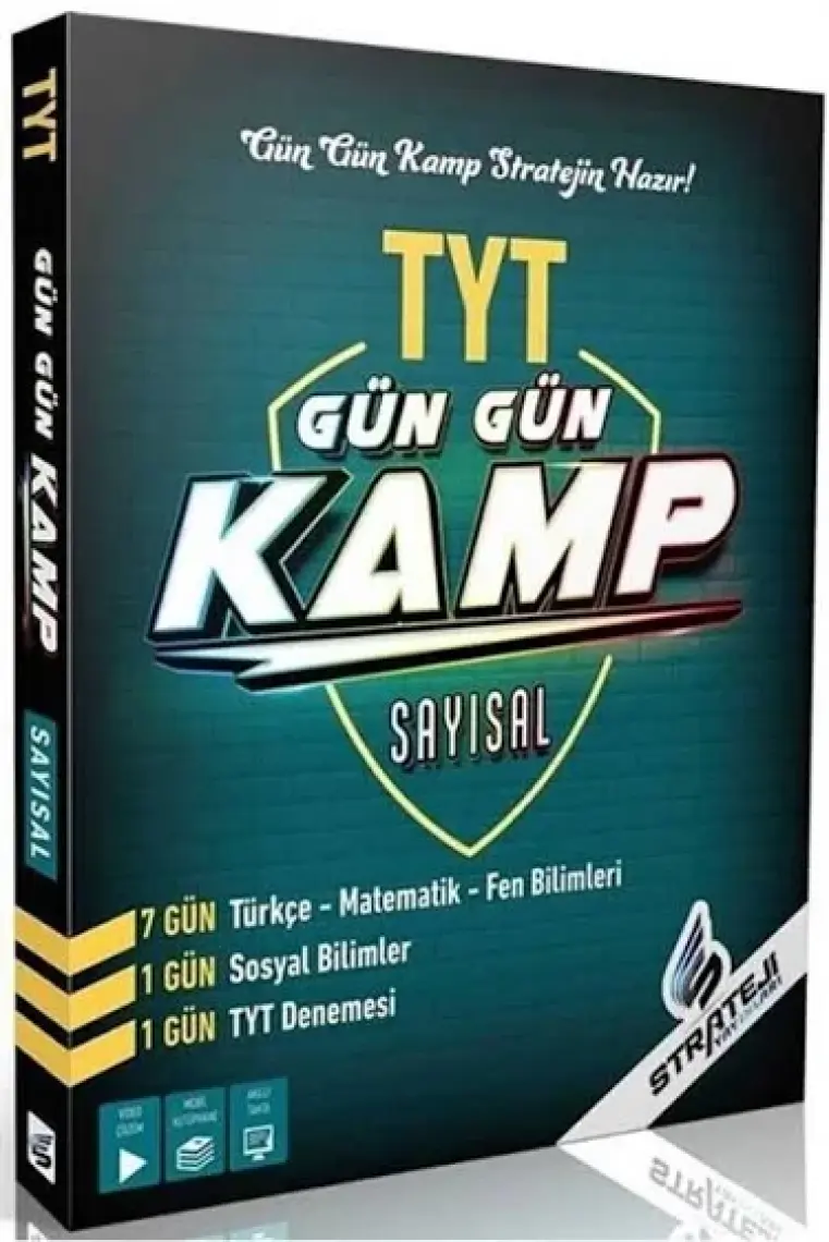 Strateji Yayınları TYT Sayısal Gün Gün Kamp Denemeleri
