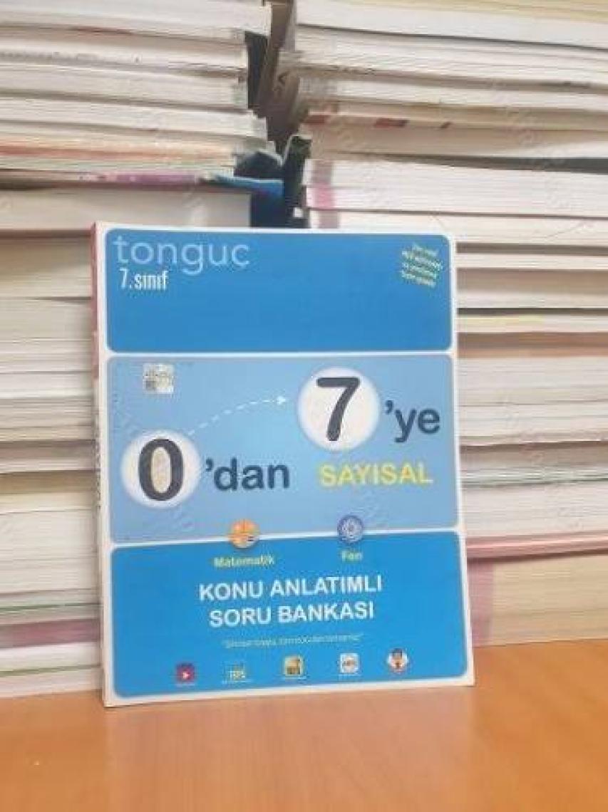 Tonguç Akademi 7. Sınıf 0’dan 7’ye Sayısal Konu Anlatımlı Soru Bankası