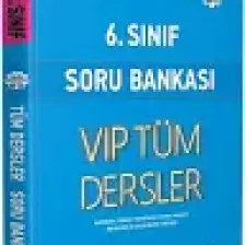 Editör Yayınları 6. Sınıf Vıp Tüm Dersler Soru Bankası Mavi Kitap