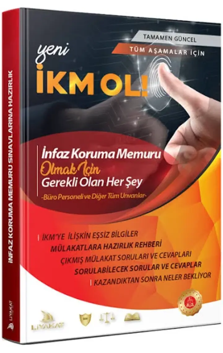 Liyakat Yayınları İKM Ol - Mülakat Aşaması Için (İnfaz Koruma Memuru Olmak Için Gerekli Olan Her Şey) 2021 Alımları İçin Özel Kaynak