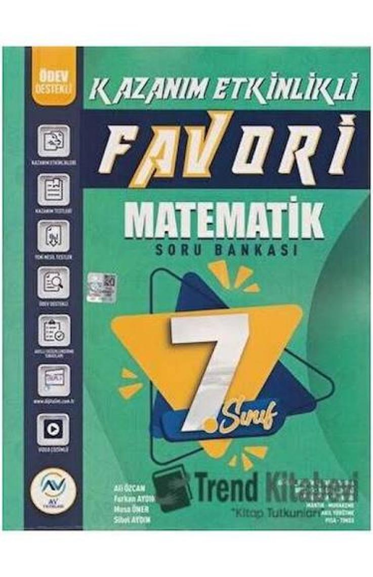Av Yayınları 7. Sınıf Kazanım Etkinlikli Matematik Soru Bankası