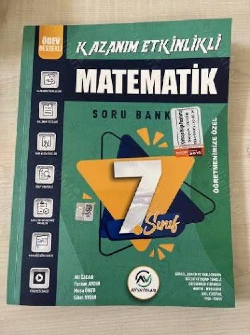 Av Yayınları 7. Sınıf Kazanım Etkinlikli Matematik Soru Bankası