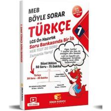 Sinan Kuzucu Yayınları 7. Sınıf Meb Böyle Sorar Türkçe Soru Bankası Video Çözümlü