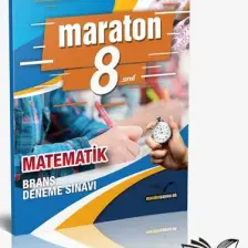 Maraton Yayıncılık Maraton 8.sınıf Matematik Branş Deneme Sınavı