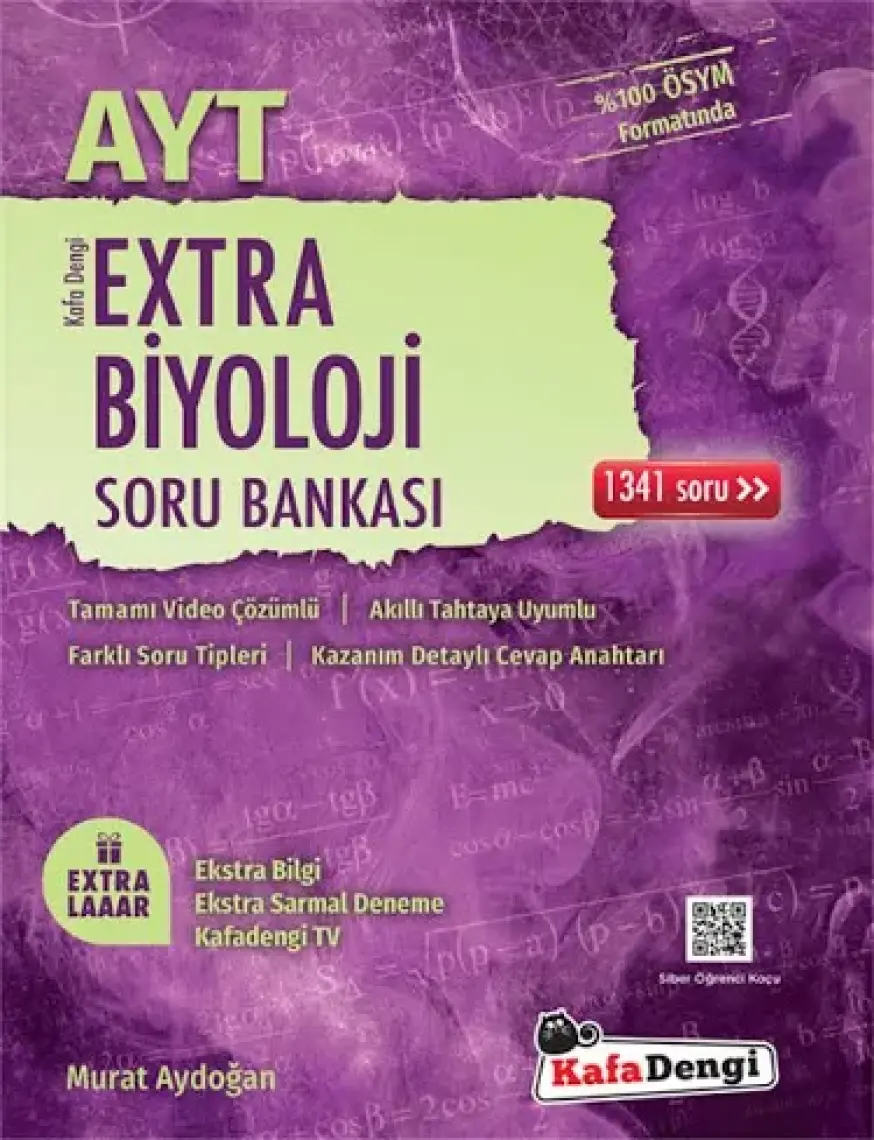 Kafa Dengi Yayınları Extra Biyoloji Soru Bankası