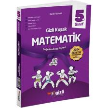Gizli Yayınları 2025 5. Sınıf Matematik Değerlendirme Föyleri Gizli Kuşak Serisi
