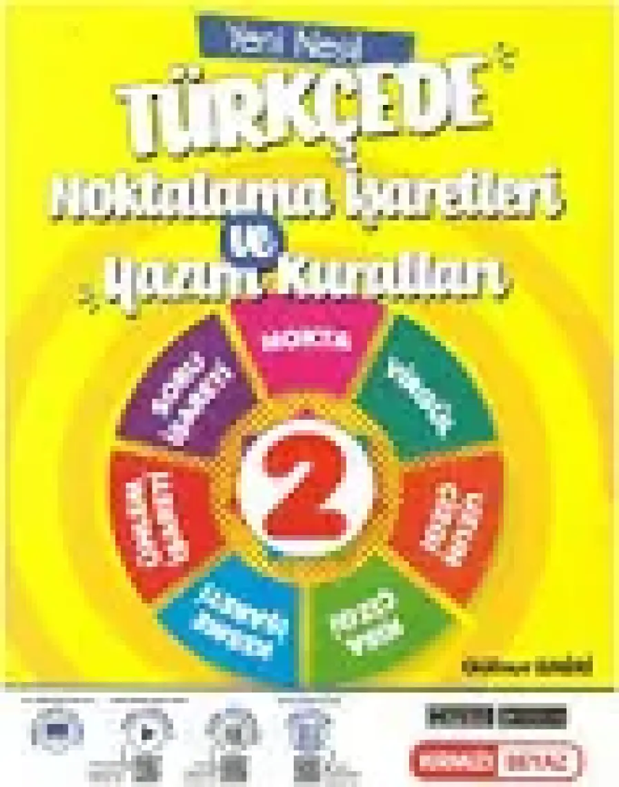 Kırmızı Beyaz Yayınlar 2.Sınıf  Yeni Nesil Türkçede Noktalama Işaretleri ve Yazım Kuralları