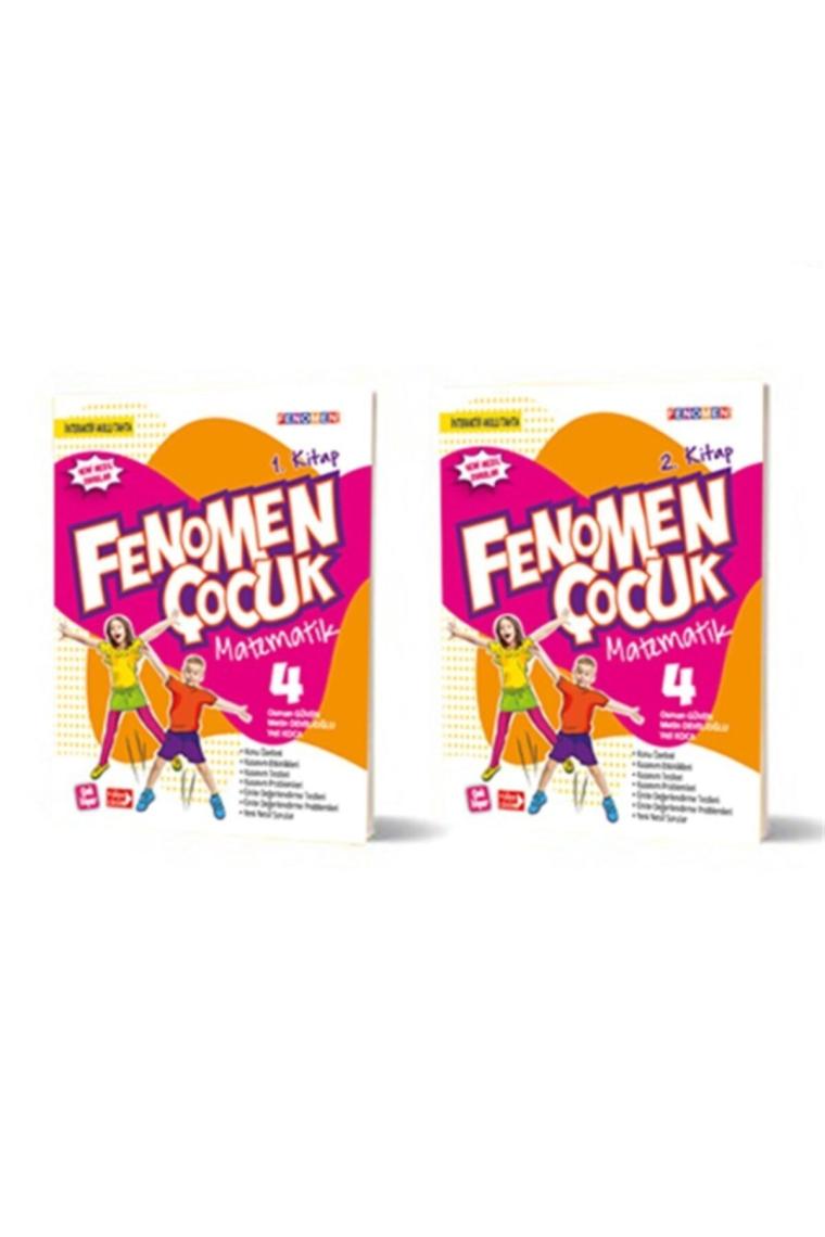 Fenomen Çocuk 4. Sınıf Matematik 1. Kitap Ve 2. Kitap