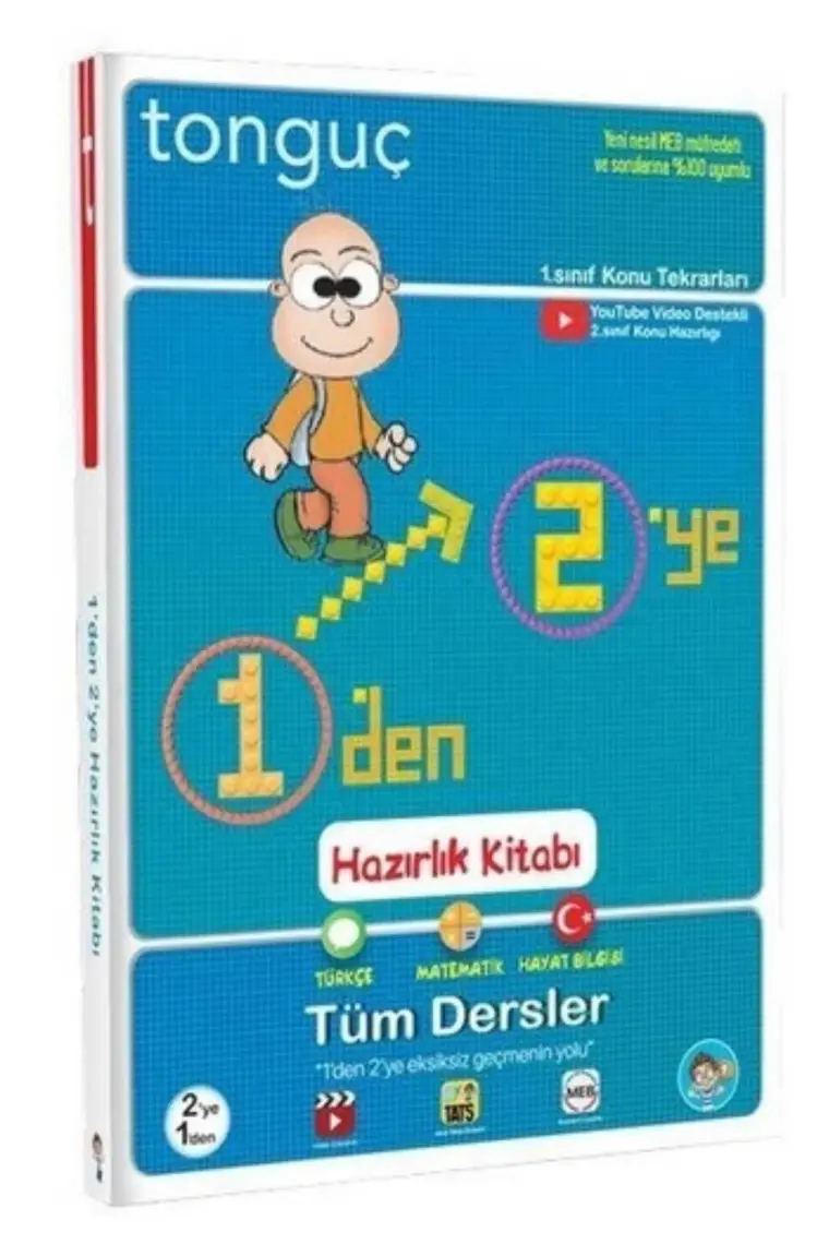 Tonguç Akademi 1'den 2'ye Tüm Dersler Yaz tatili kitabı 2026