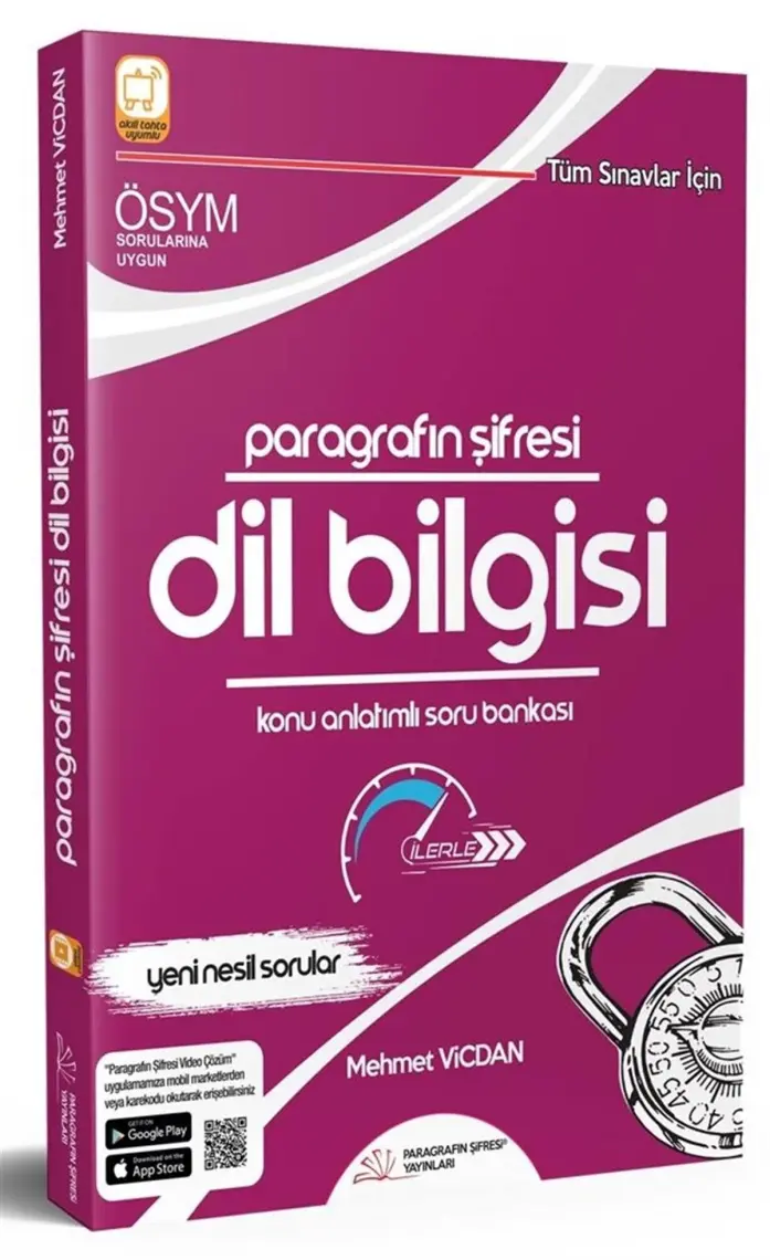 Paragrafın Şifresi Yayınları Dil Bilgisi Konu Anlatımlı Soru Bankası