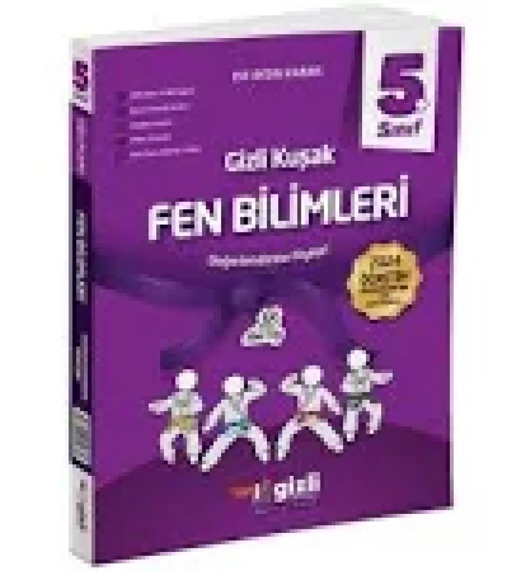 Gizli Yayınları 2025 5. Sınıf Fen Bilimleri Değerlendirme Föyleri Gizli Kuşak Serisi
