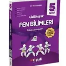 Gizli Yayınları 2025 5. Sınıf Fen Bilimleri Değerlendirme Föyleri Gizli Kuşak Serisi