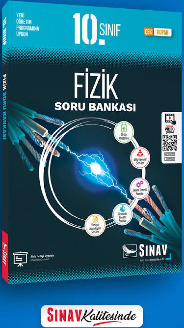 Sınav Yayınları 10. Sınıf Fizik Soru Bankası