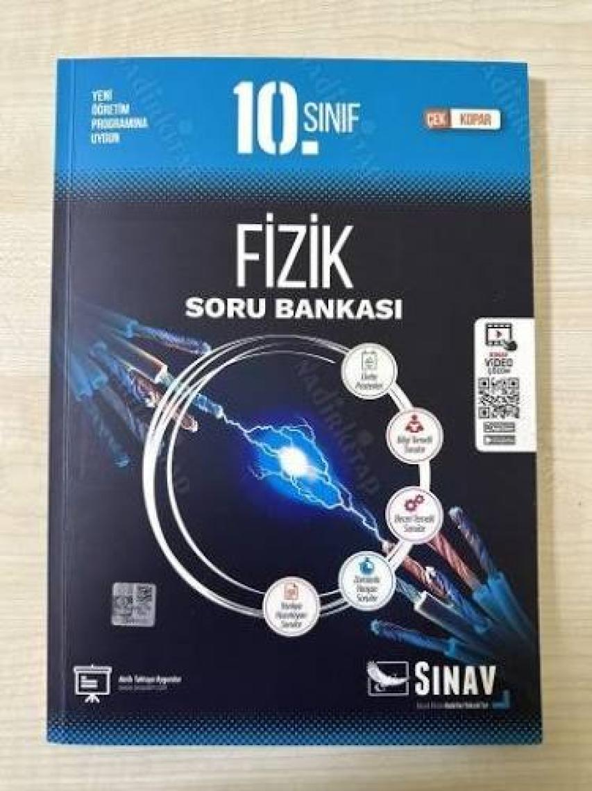 Sınav Yayınları 10. Sınıf Fizik Soru Bankası