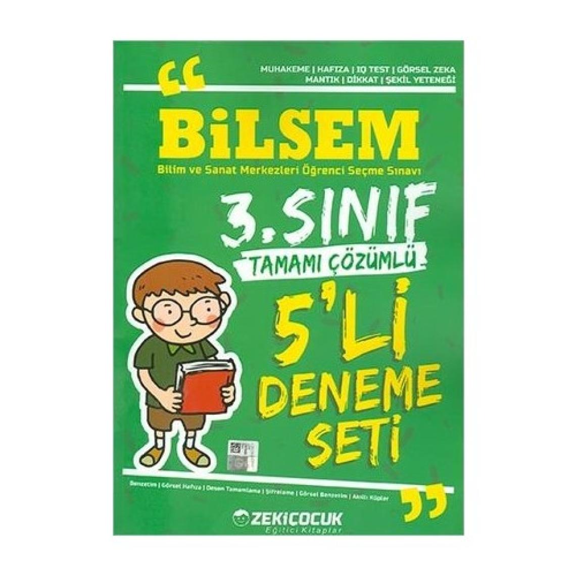 Örnek Akademi Yayınları Zeki Çocuk 3. Sınıf Bilsem 5’li Deneme Seti