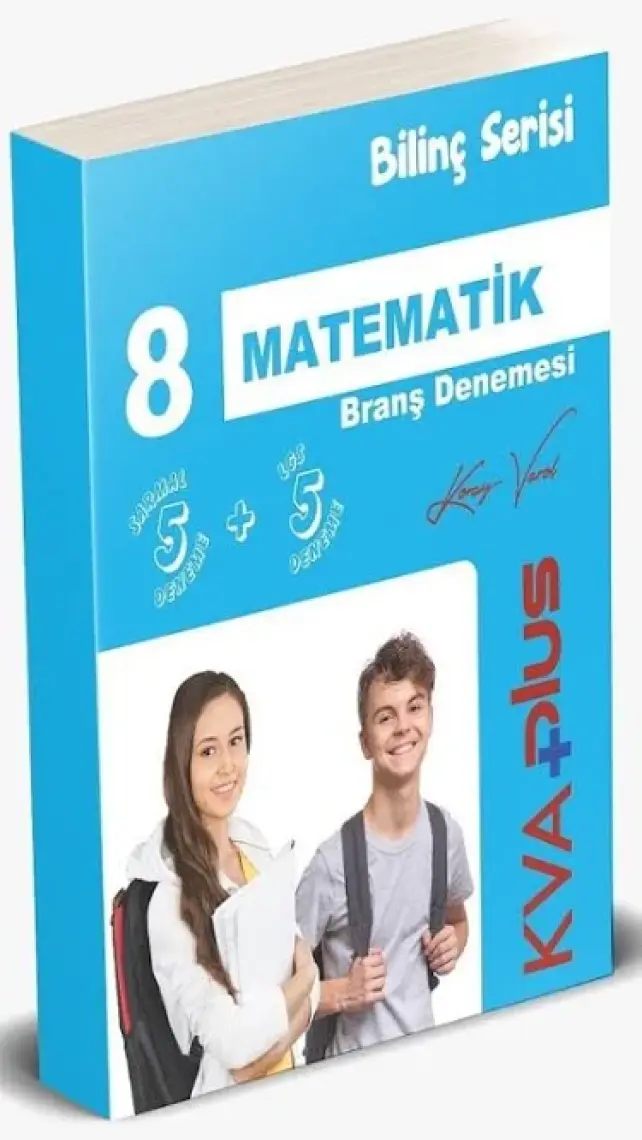 Koray Varol Akademi  +Plus Bilinç Serisi Matematik Branş Denemesi (5 Sarmal + 5 Genel Deneme)