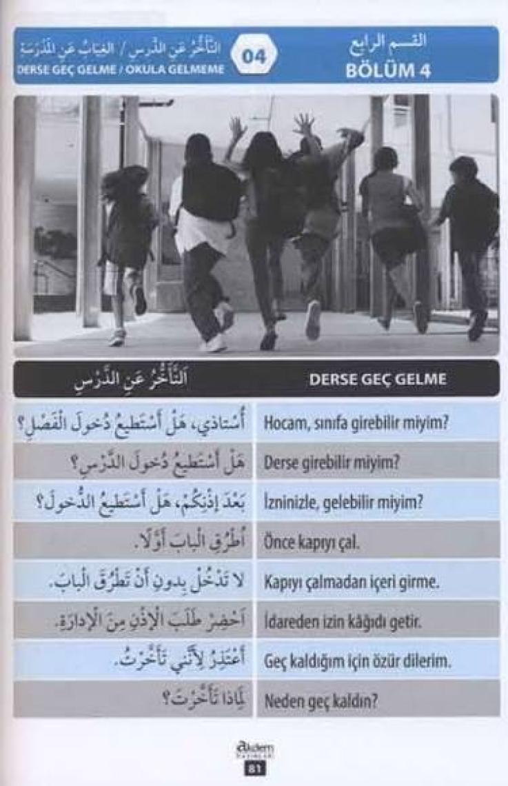Akdem Yayınları Günlük Okul Arapçası