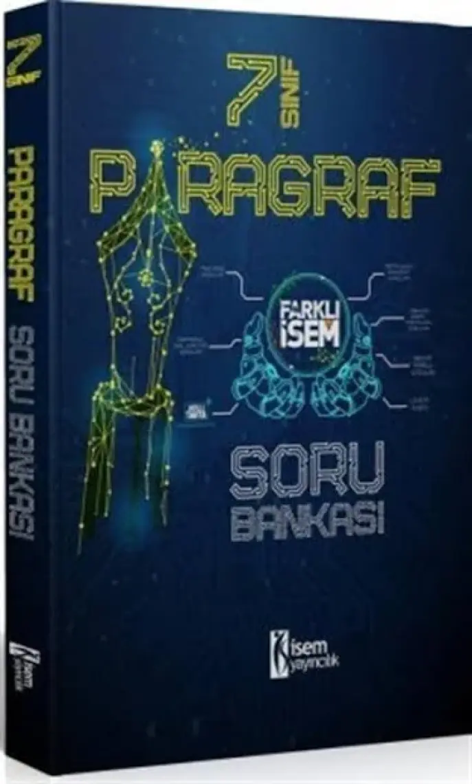 İSEM Yayıncılık 2023 7. Sınıf Farklı Paragraf Soru Bankası + 5 Deneme