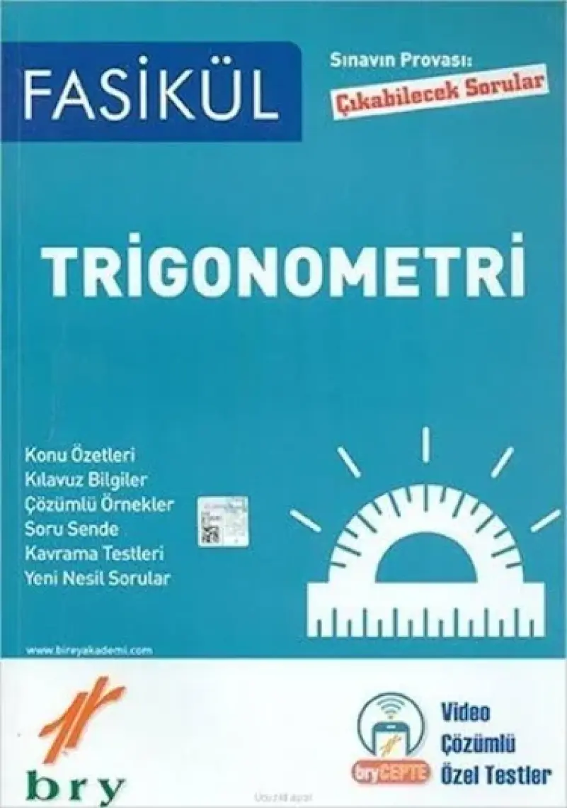 Bry Birey Eğitim Yayınları Trigonometri Fasikülü