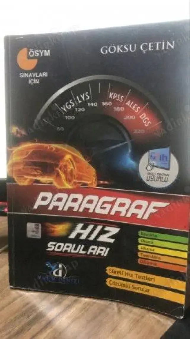 Yayın Denizi Yayınları Paragraf Hız Soruları - YGS,LYS ,ALES,DGS,KPSS