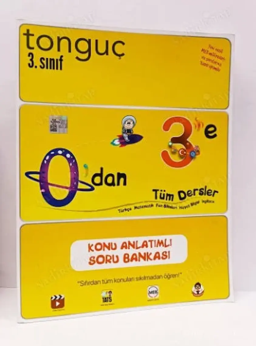 Tonguç Akademi 3. Sınıf 0 Dan 3 E Konu Anlatımlı Soru Bankası