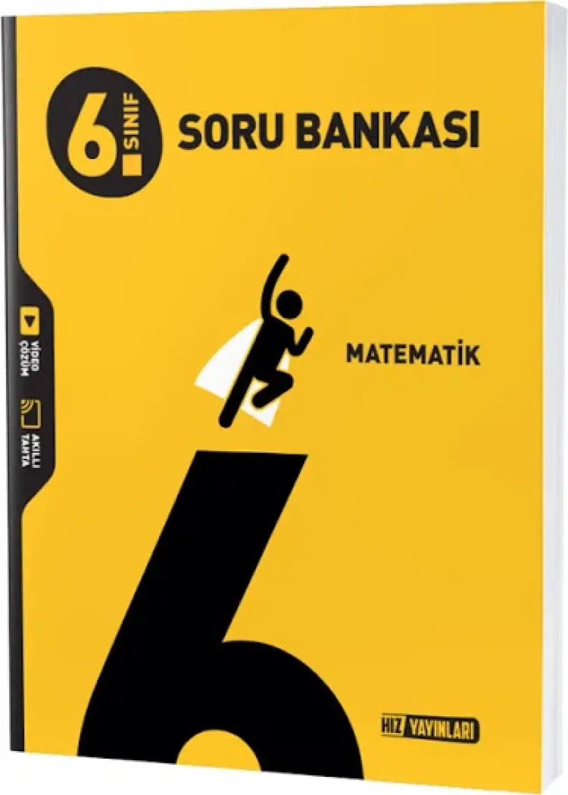 Hız Yayınları 6. Sınıf Matematik Soru Bankası