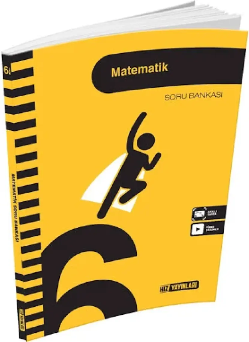 Hız Yayınları 6. Sınıf Matematik Soru Bankası