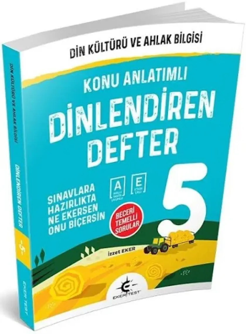 Eker Test Yayınları Arı Yayıncılık 5. Sınıf Dinlediren Defter