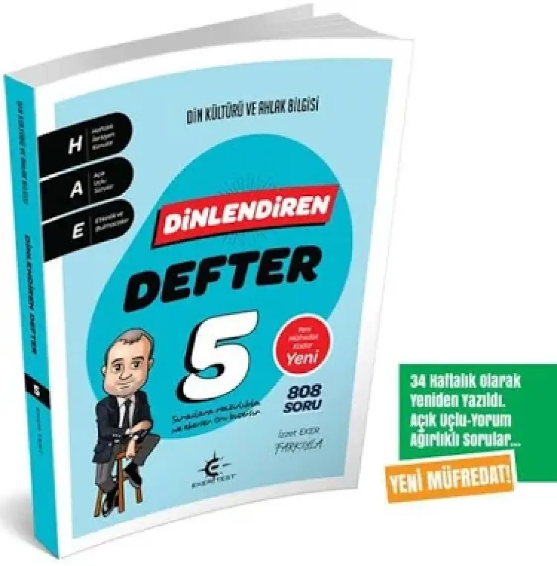 Eker Test Yayınları Arı Yayıncılık 5. Sınıf Dinlediren Defter