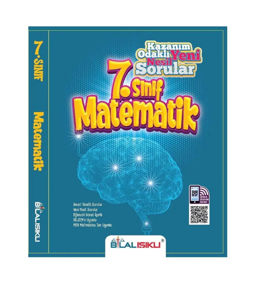 Bilal Işıklı Yayınları 7. Sınıf Matematik Kazanım Odaklı Soru Bankası
