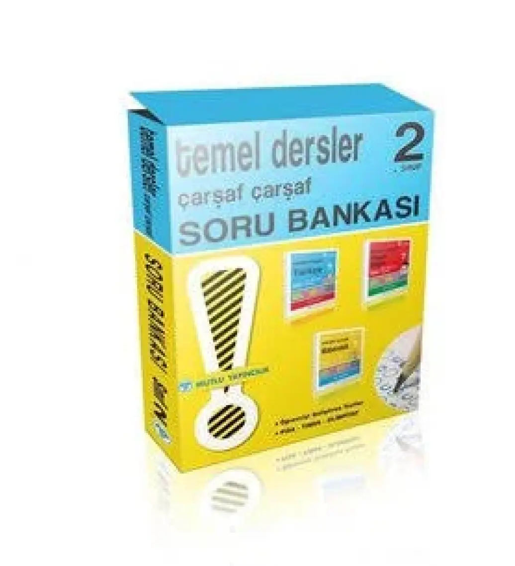 Mutlu Yayıncılık 2. Sınıf Çarşaf Çarşaf Hafta Sonu Ödevleri