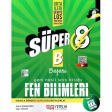 Nitelik Yayınları 8. Sınıf Yeni Süper B ( Başarı) Fen Bilimleri Soru Bankası ( Orta ve Ileri Düzey)